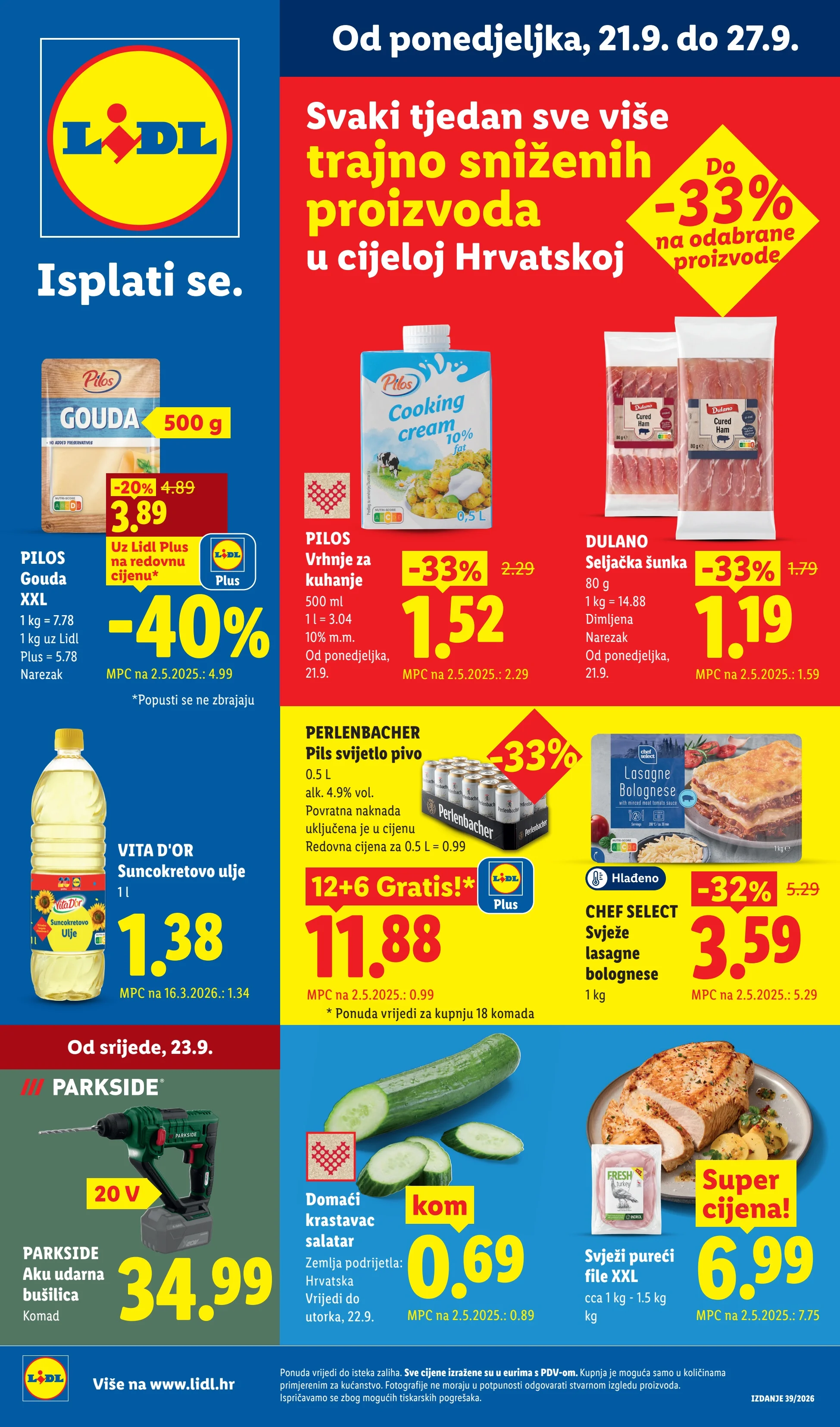 Lidl katalog HRVATSKA 21-27.9.2026. - str. 1