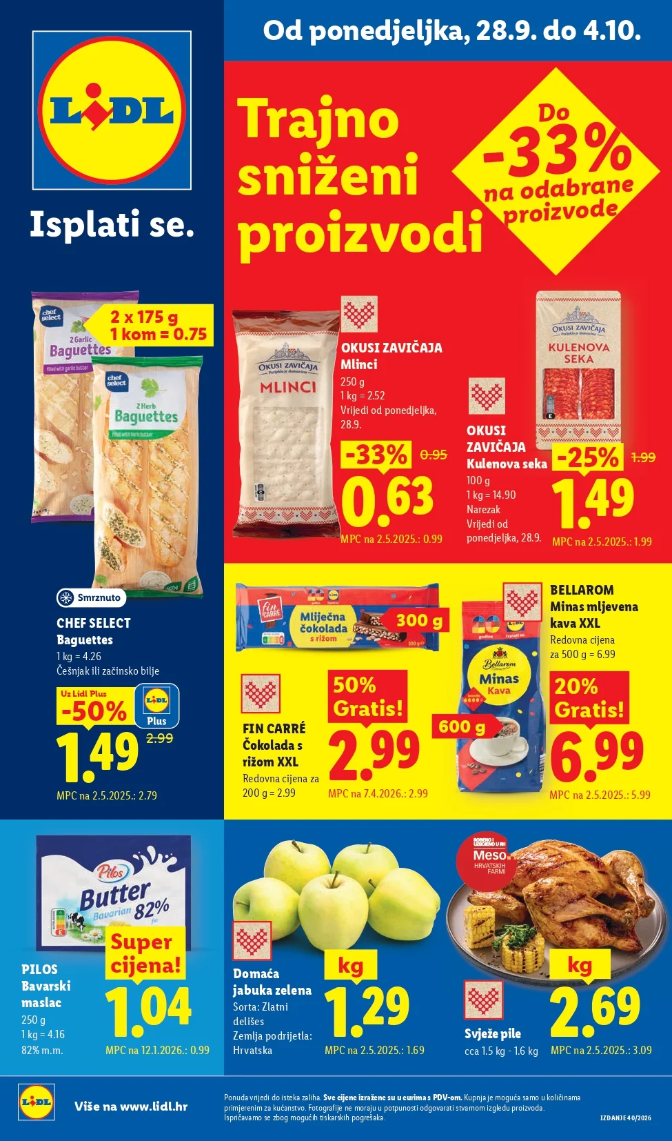 Lidl katalog HRVATSKA 28.9-4.10.2026. - str. 1
