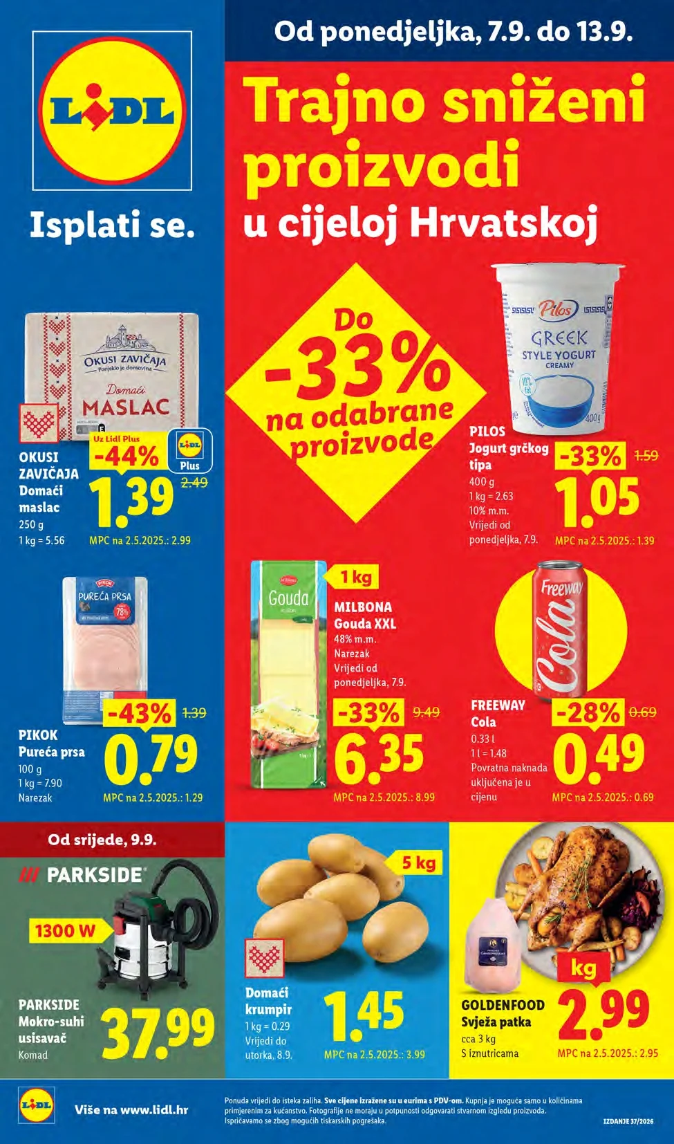 Lidl katalog HRVATSKA 7-13.9.2026. - str. 1