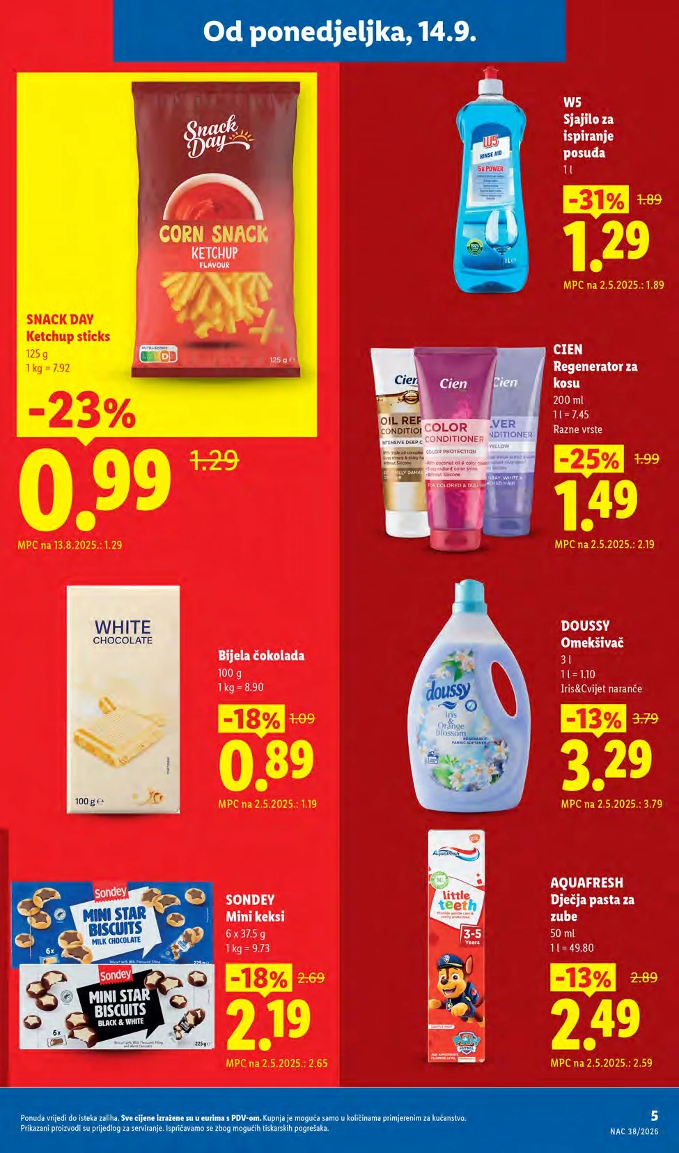 Lidl katalog HRVATSKA 14-20.9.2026. - str. 5