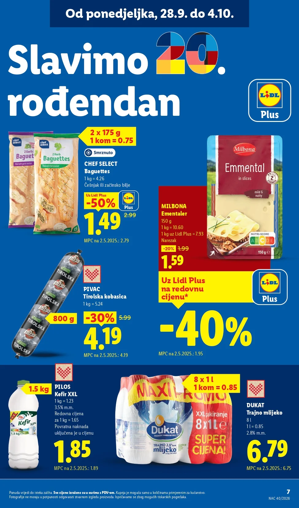 Lidl katalog HRVATSKA 28.9-4.10.2026. - str. 7