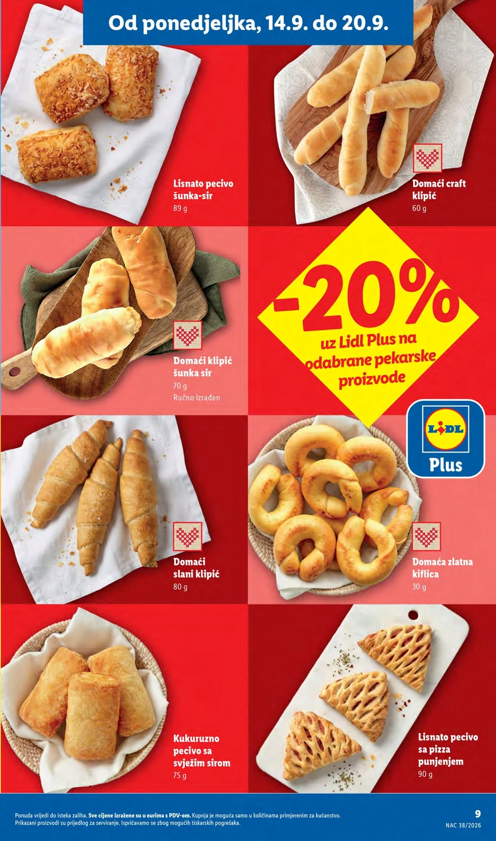 Lidl katalog HRVATSKA 14-20.9.2026. - str. 9
