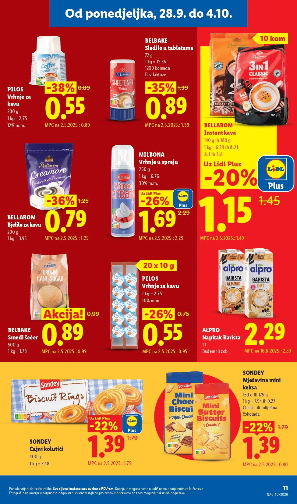 Lidl katalog HRVATSKA 28.9-4.10.2026. - str. 11