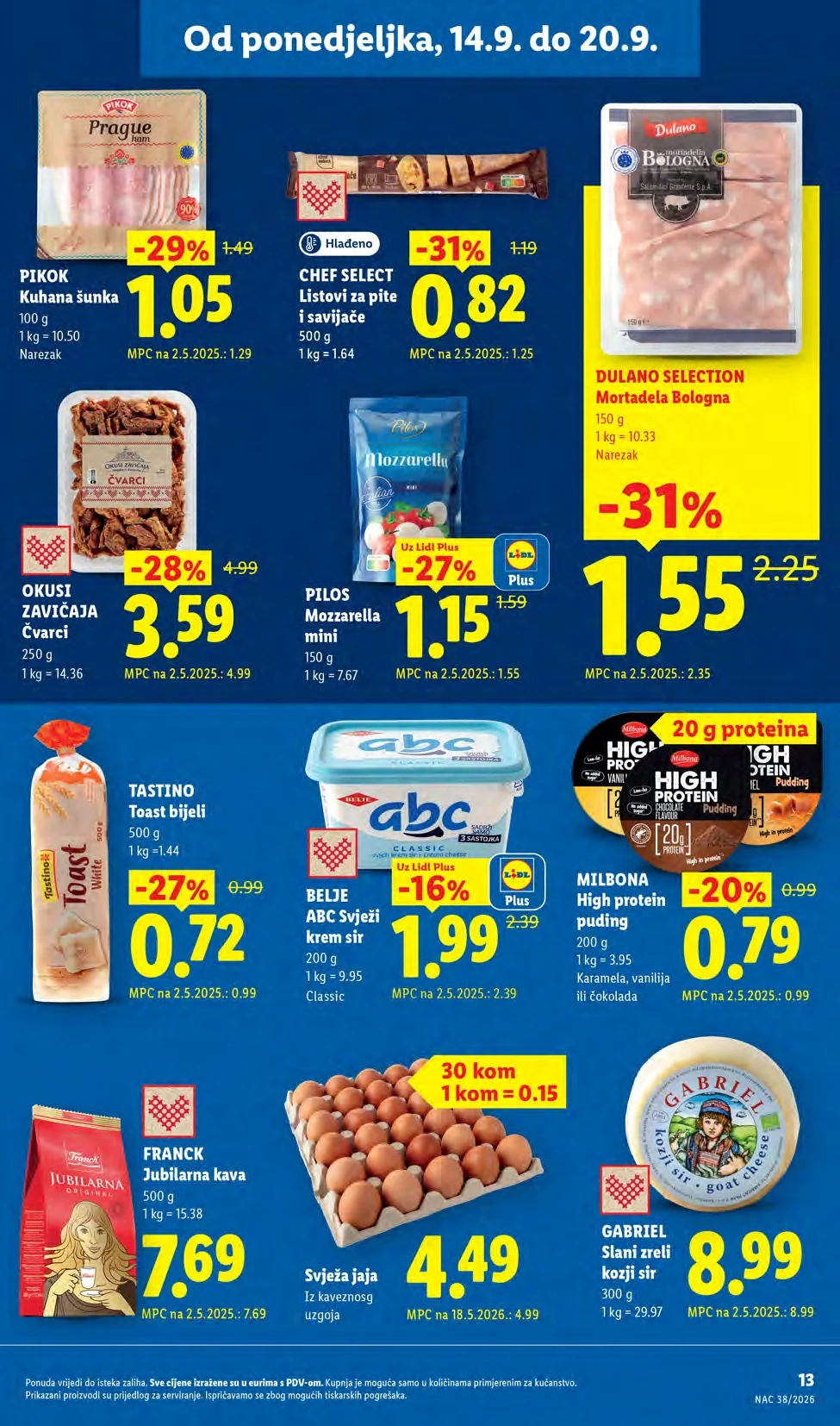 Lidl katalog HRVATSKA 14-20.9.2026. - str. 13