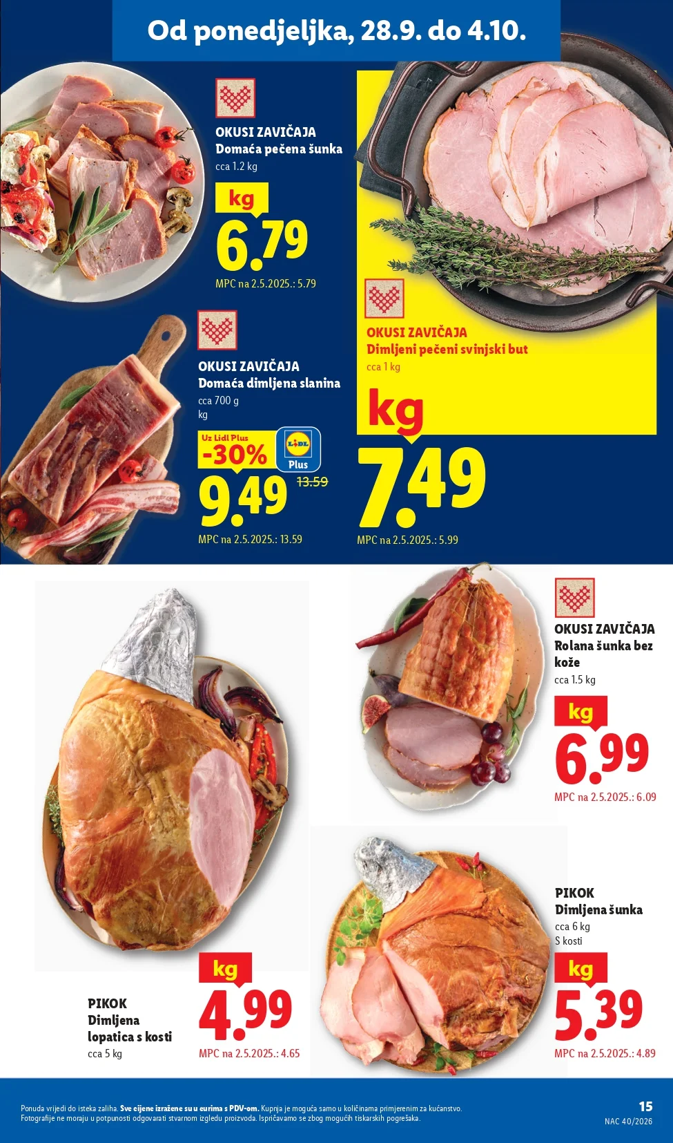 Lidl katalog HRVATSKA 28.9-4.10.2026. - str. 15