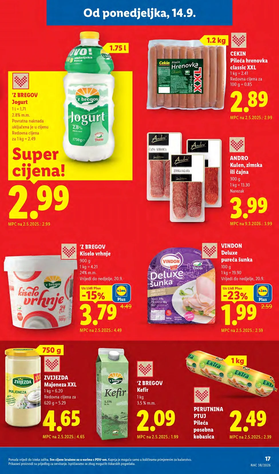 Lidl katalog HRVATSKA 14-20.9.2026. - str. 17
