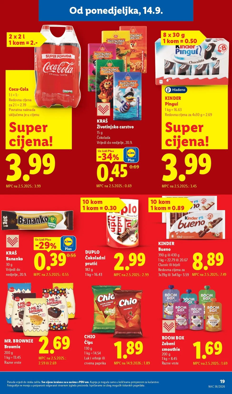 Lidl katalog HRVATSKA 14-20.9.2026. - str. 19