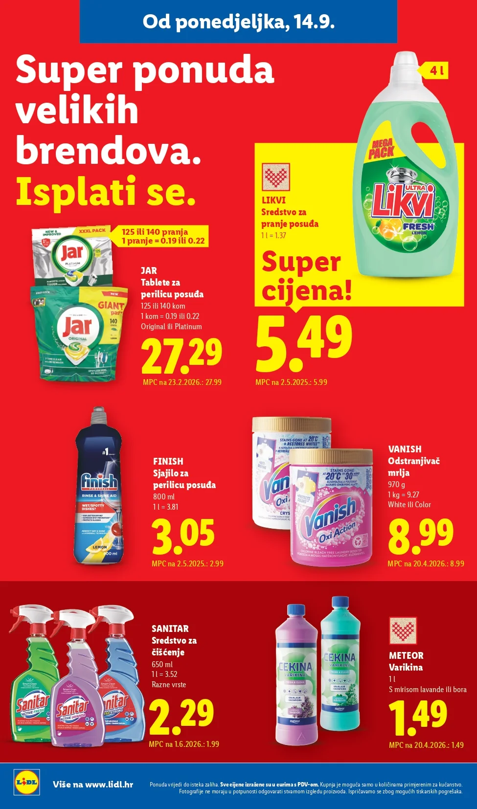 Lidl katalog HRVATSKA 14-20.9.2026. - str. 20