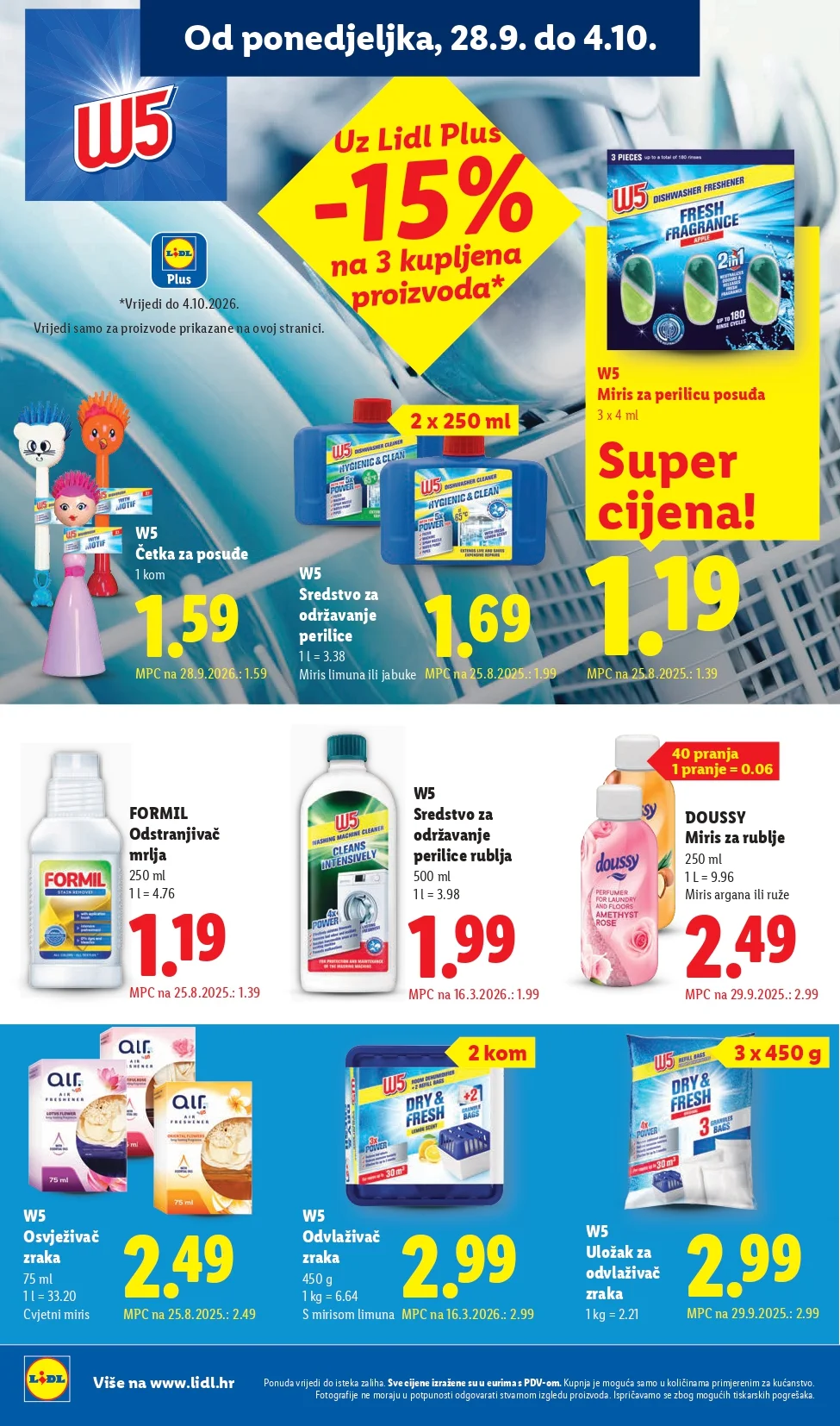 Lidl katalog HRVATSKA 28.9-4.10.2026. - str. 20