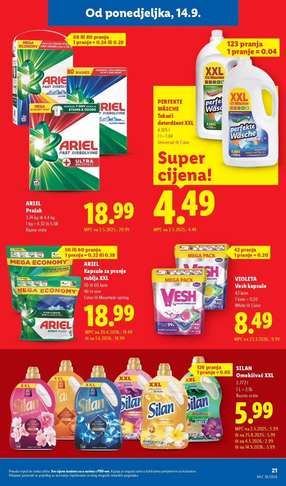 Lidl katalog HRVATSKA 14-20.9.2026. - str. 21