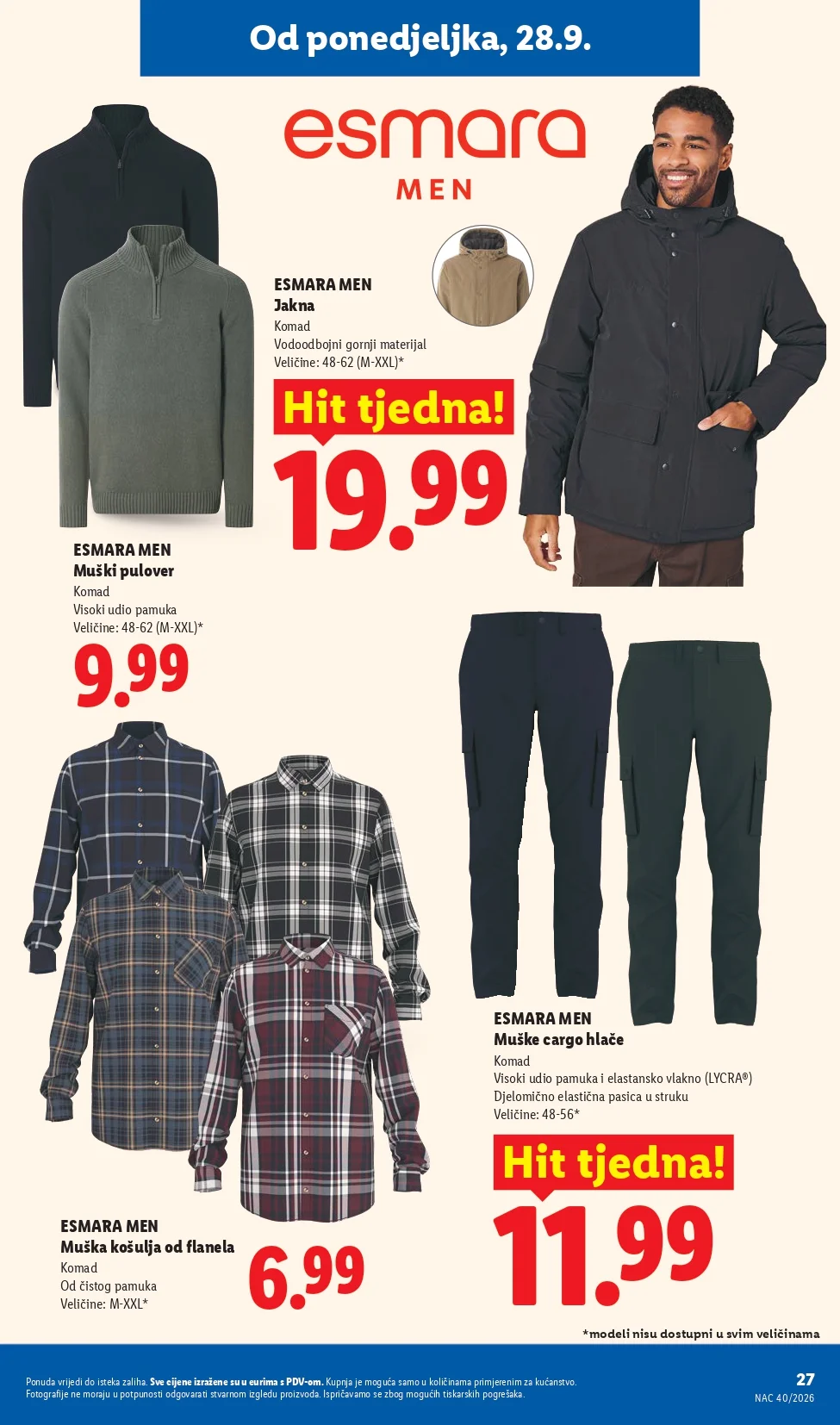 Lidl katalog HRVATSKA 28.9-4.10.2026. - str. 27