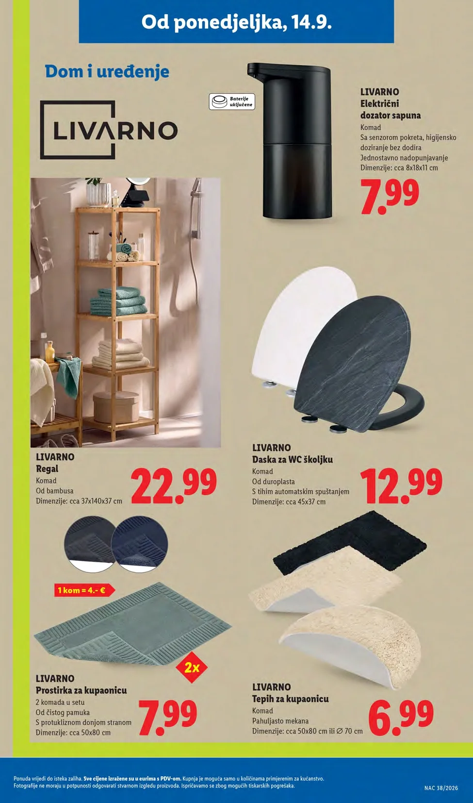 Lidl katalog HRVATSKA 14-20.9.2026. - str. 29