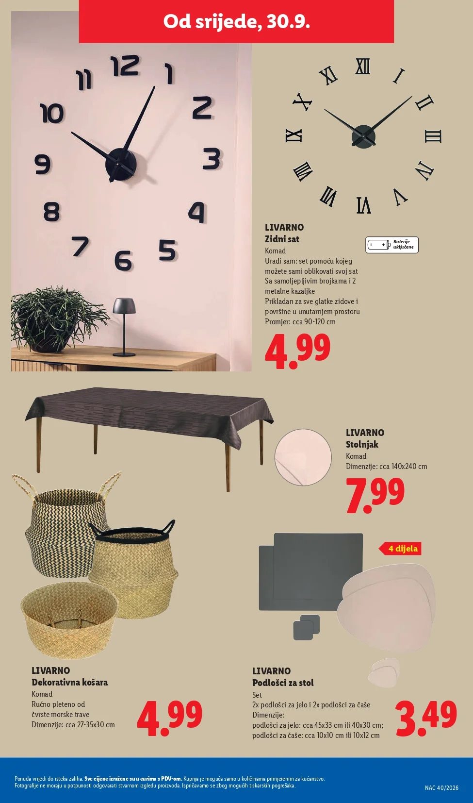Lidl katalog HRVATSKA 28.9-4.10.2026. - str. 49