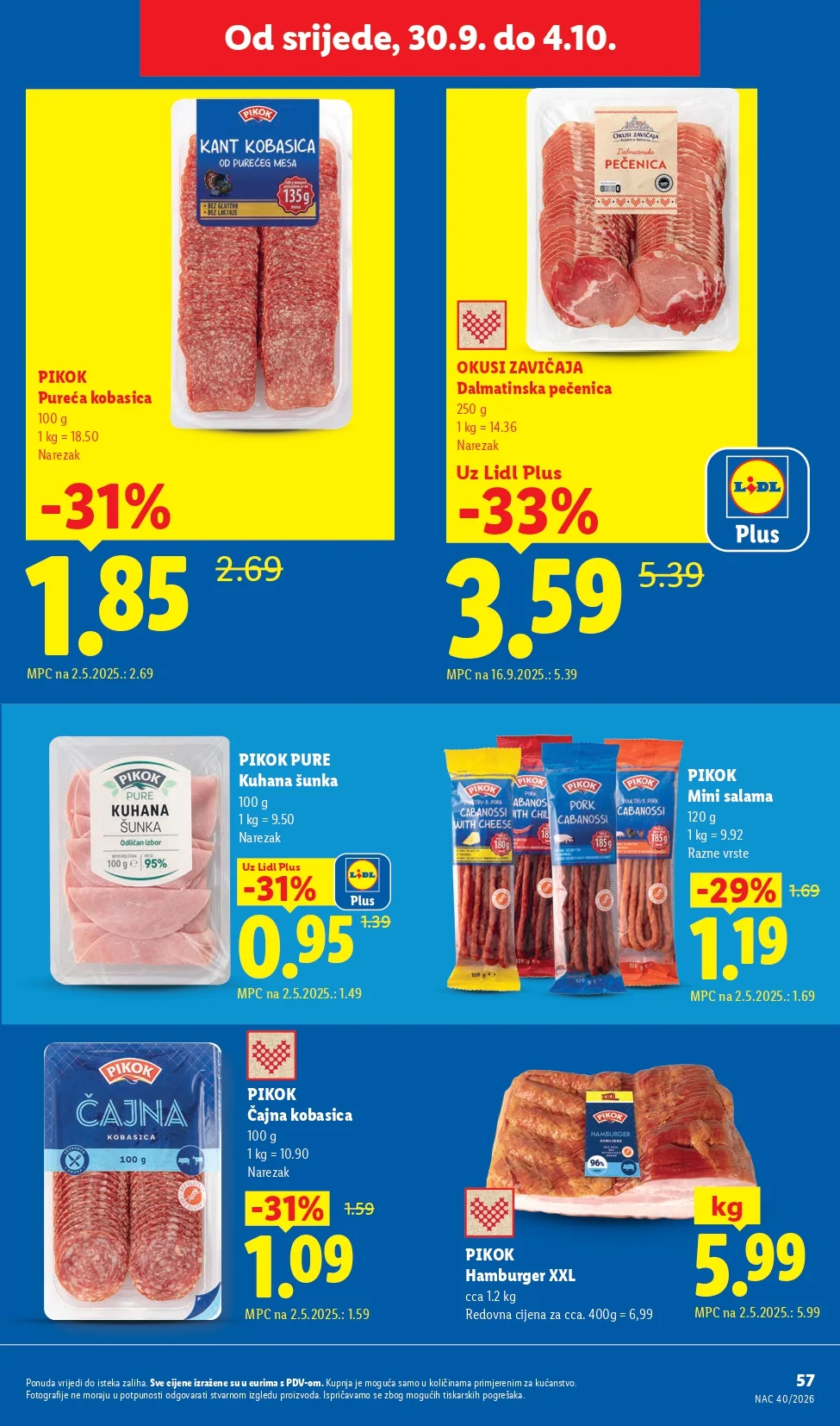 Lidl katalog HRVATSKA 28.9-4.10.2026. - str. 57