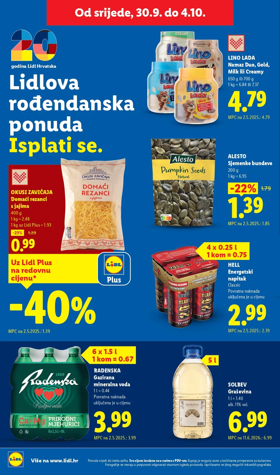 Lidl katalog HRVATSKA 28.9-4.10.2026. - str. 60
