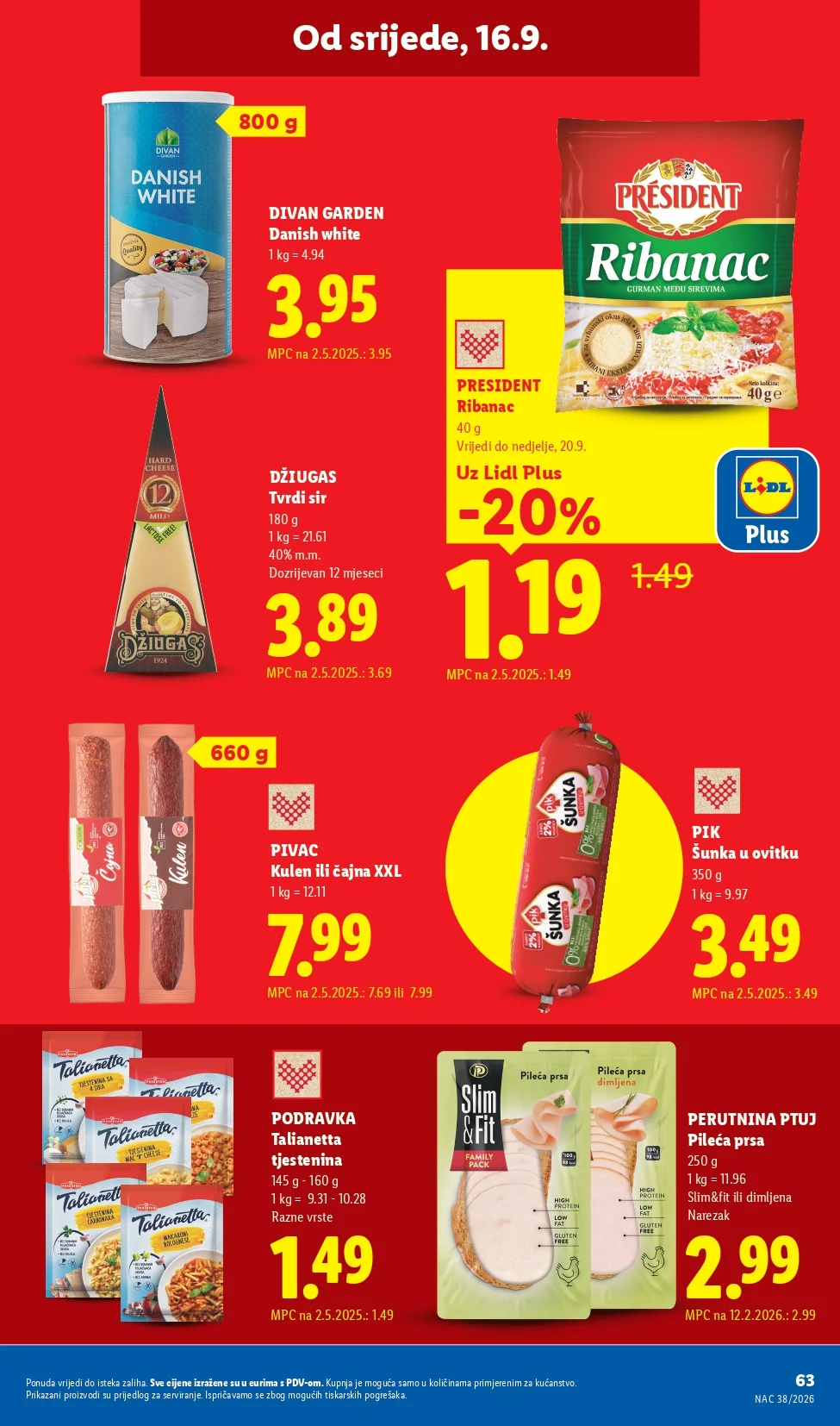 Lidl katalog HRVATSKA 14-20.9.2026. - str. 63