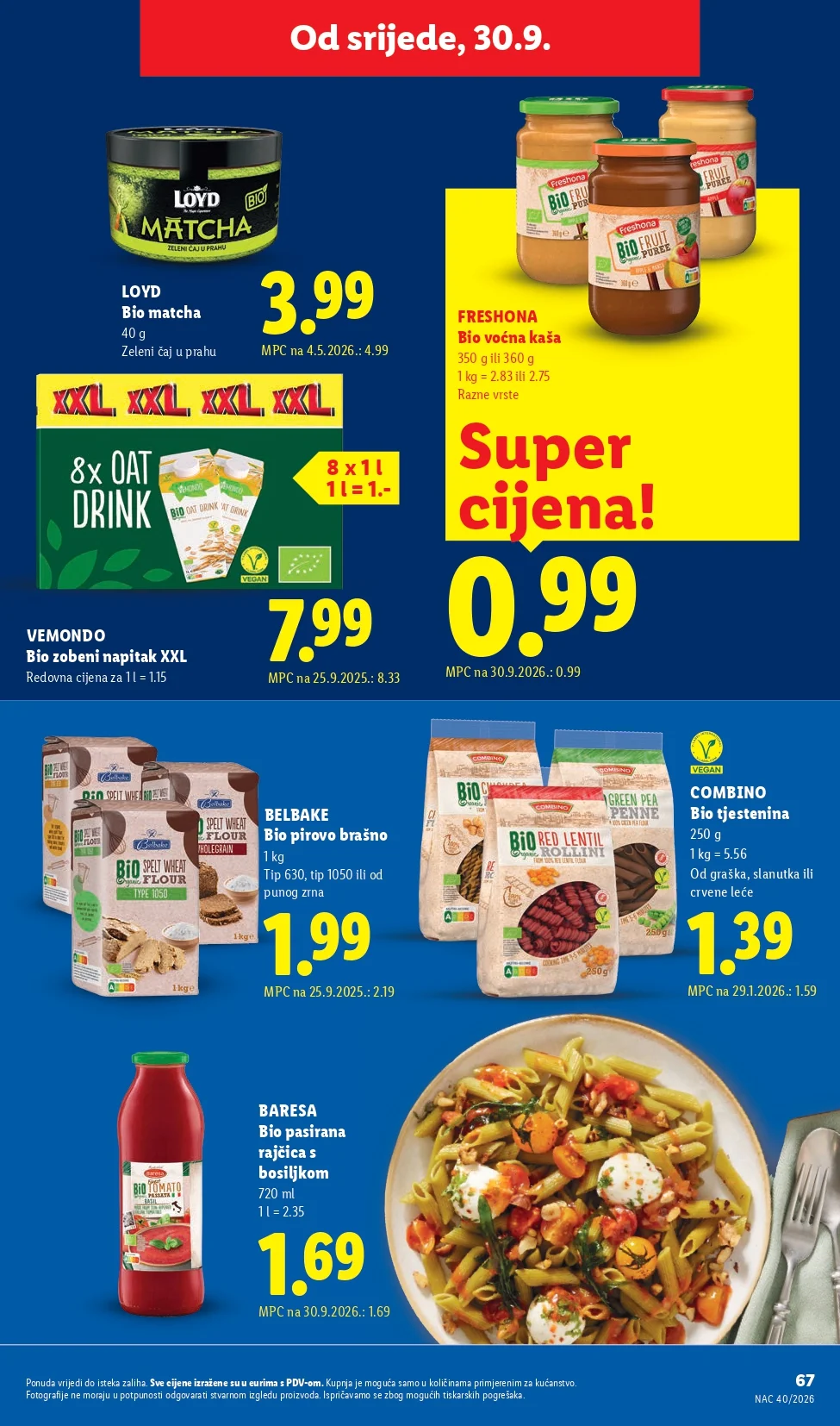 Lidl katalog HRVATSKA 28.9-4.10.2026. - str. 67