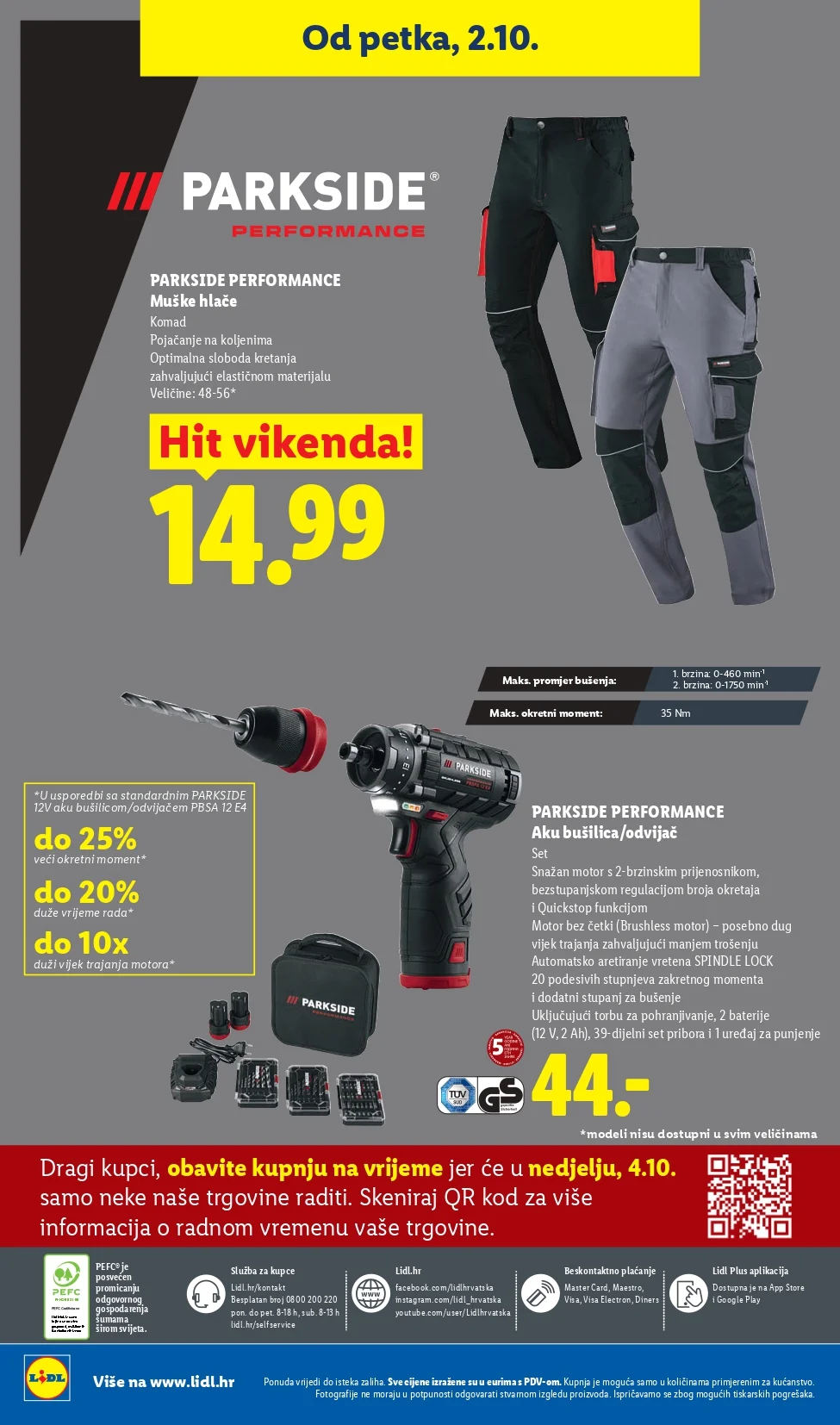 Lidl katalog HRVATSKA 28.9-4.10.2026. - str. 72