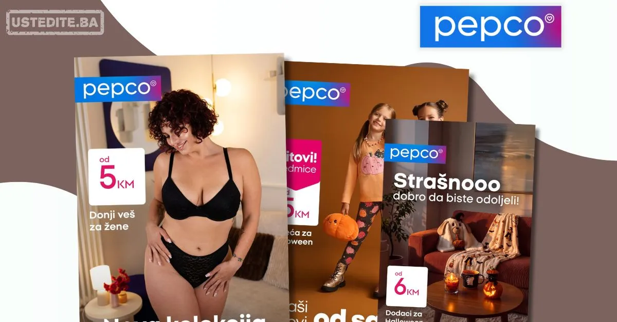 Pepco TOP PONUDE septembar/oktobar 2026.
