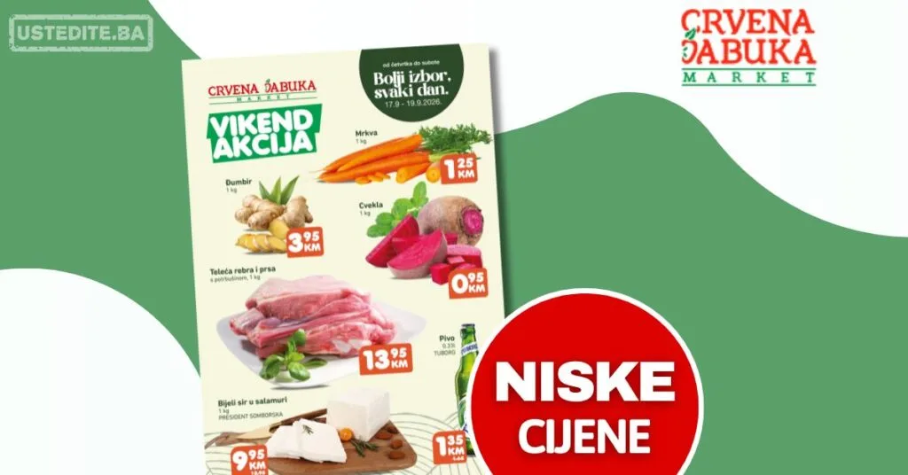 Crvena jabuka vikend akcija