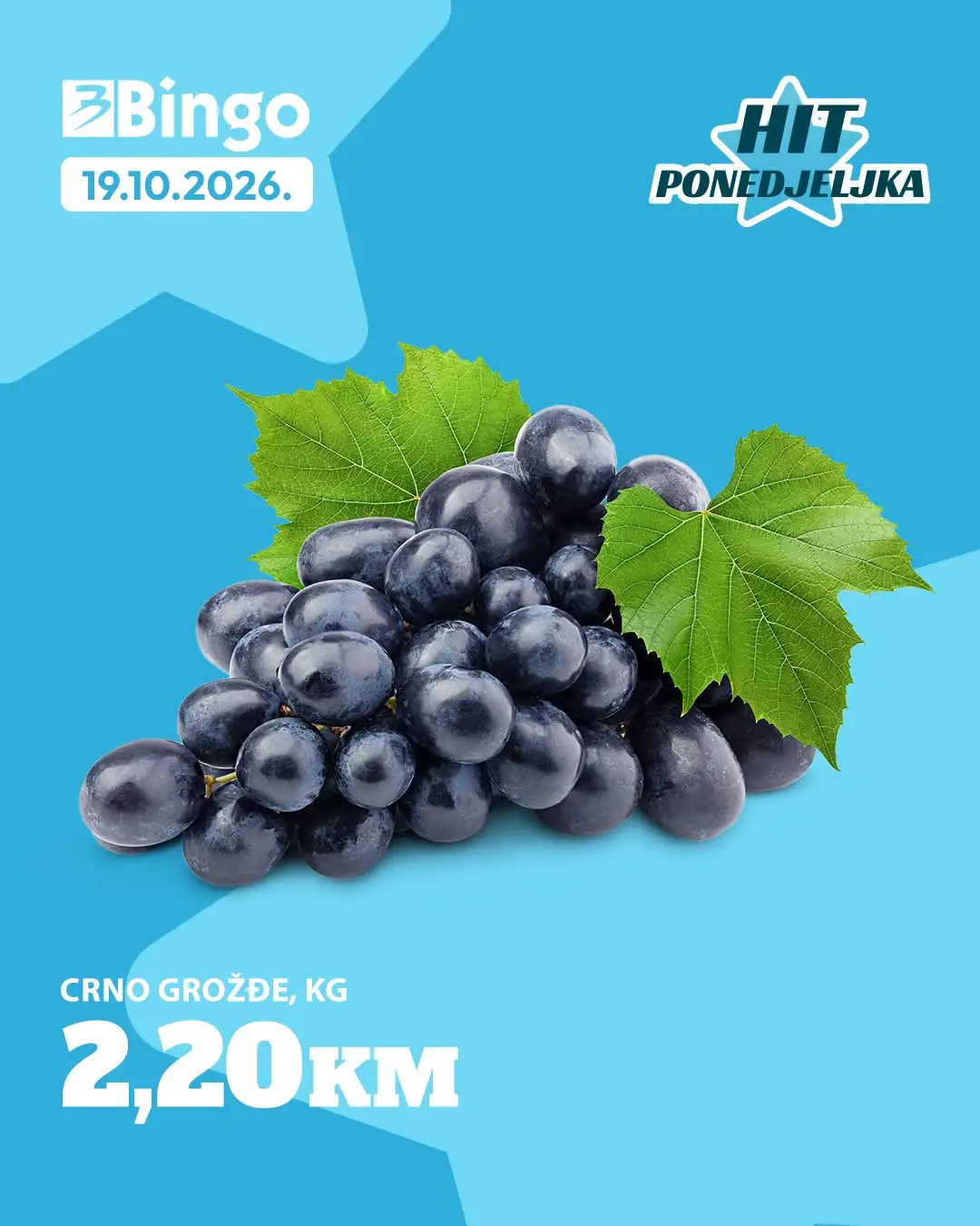 Bingo CIJENA DANA 19.10.2026. - str. 1