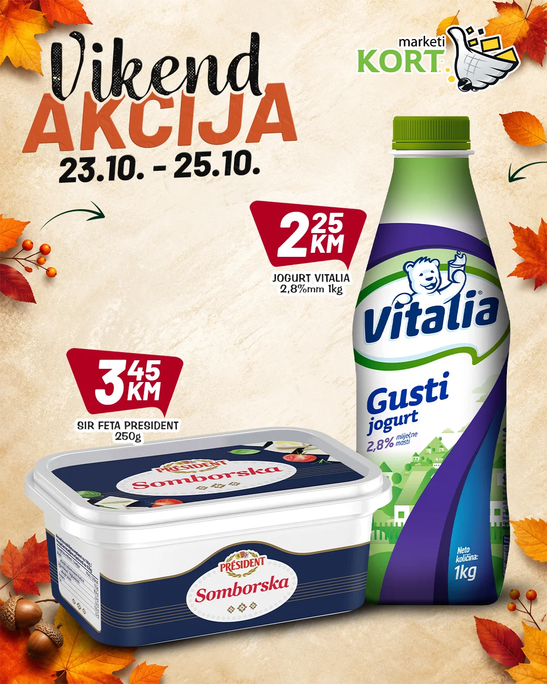 Kort vikend akcija 23-25.10.2026. - str. 2