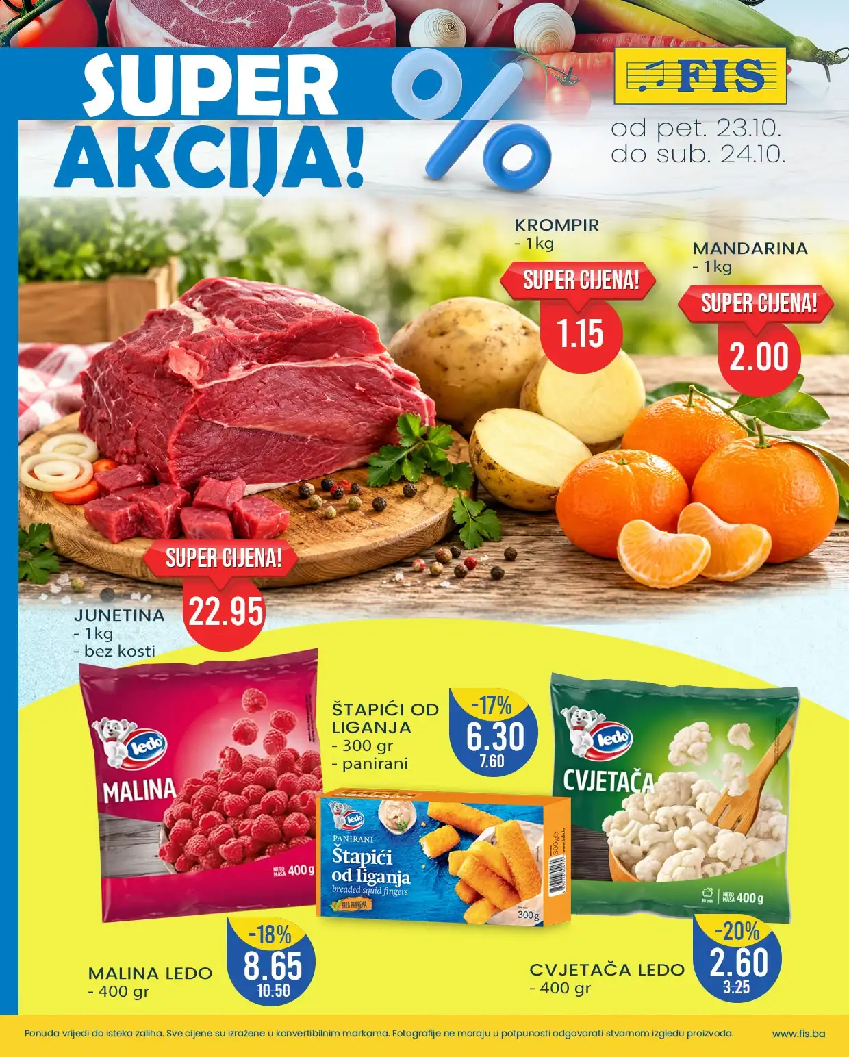 Fis vikend akcija 23-24.10.2026. - str. 1