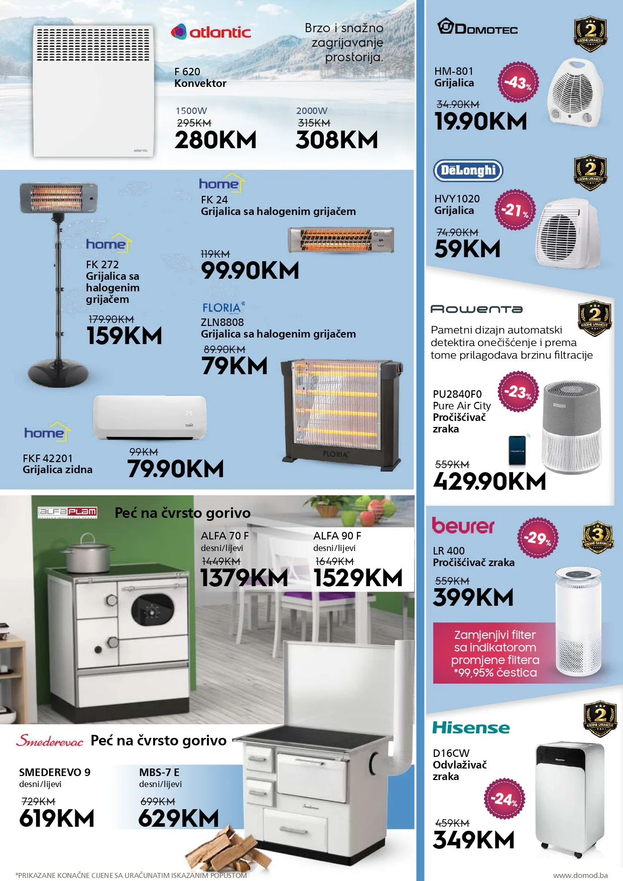 Domod katalog GRIJANJE, TEHNIKA I POSUĐE – 9–25.10.2026. - str. 2