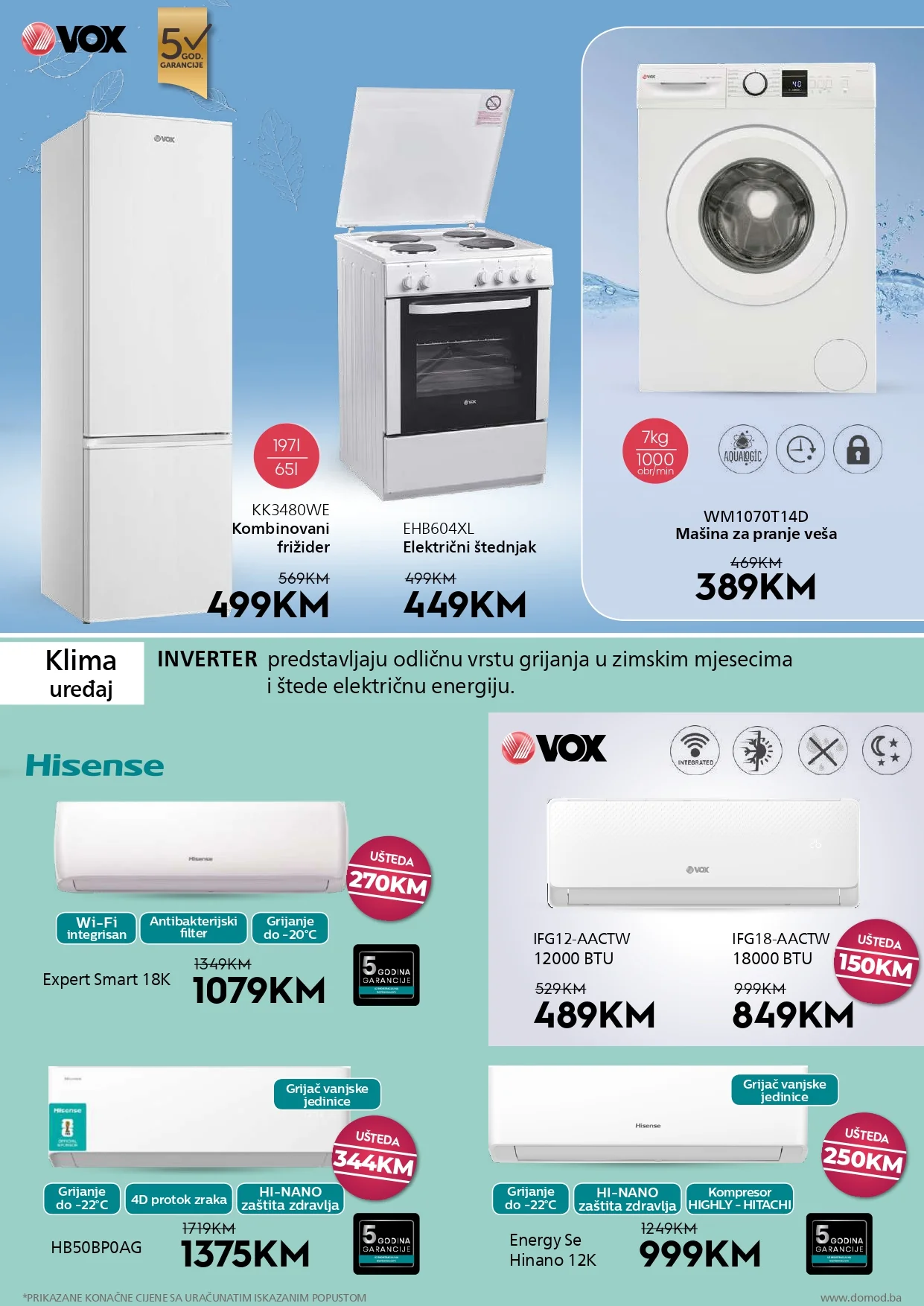 Domod katalog GRIJANJE, TEHNIKA I POSUĐE – 9–25.10.2026. - str. 5