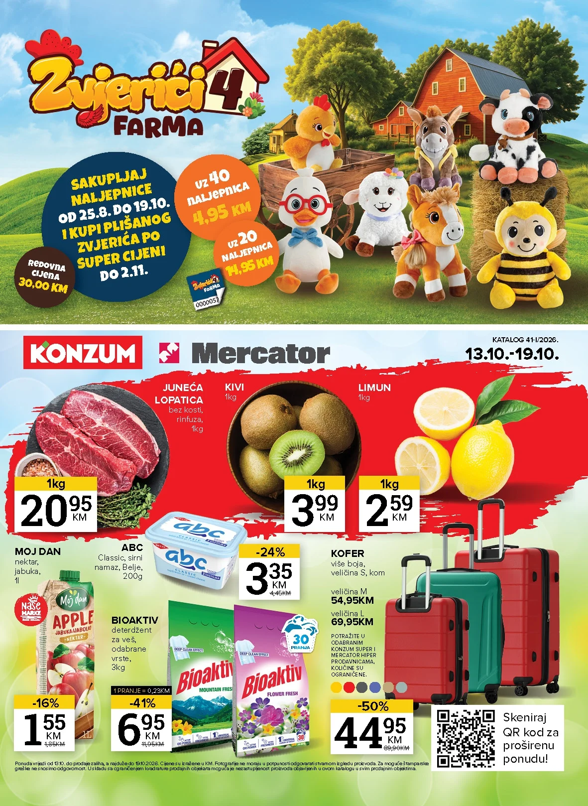 Konzum katalog 13-19.10.2026. - str. 1