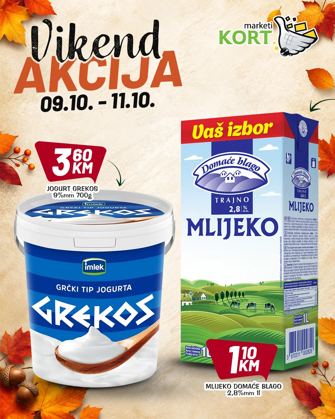 Kort vikend akcija 9-11.10.2026. - str. 2