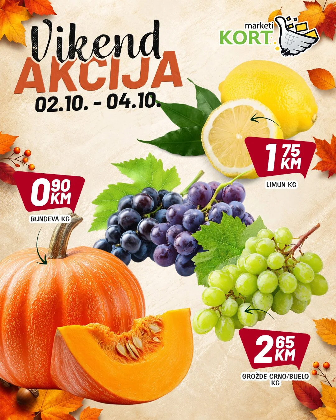 Kort vikend akcija 2-4.10.2026. - str. 2