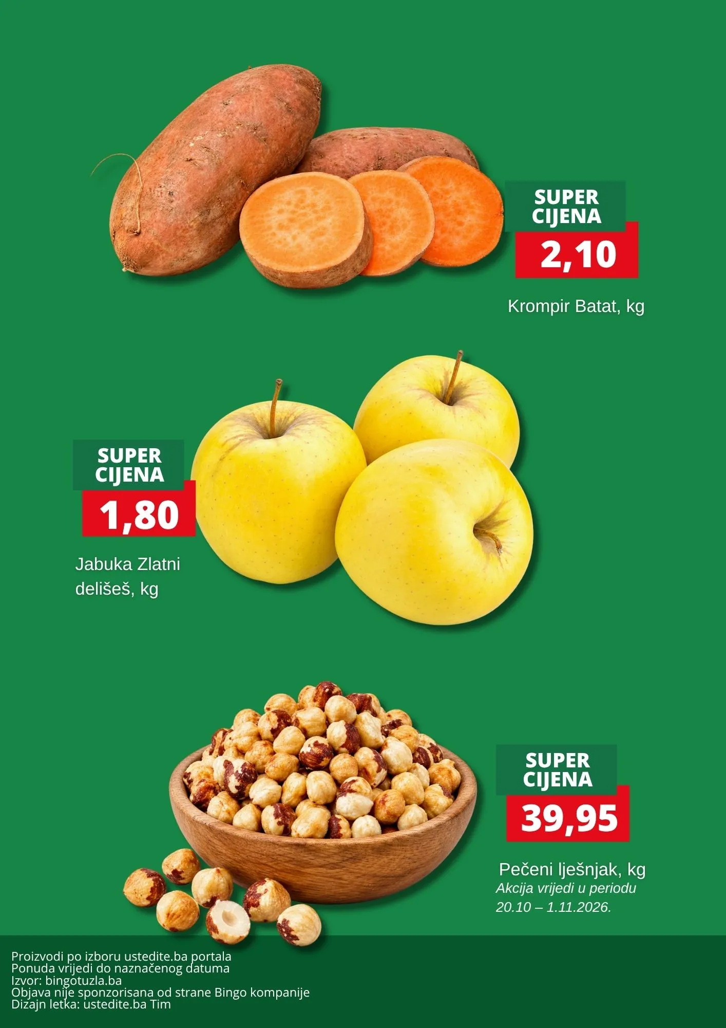Bingo akcija SVJEŽA PONUDA 22-25.10.2026. - str. 2