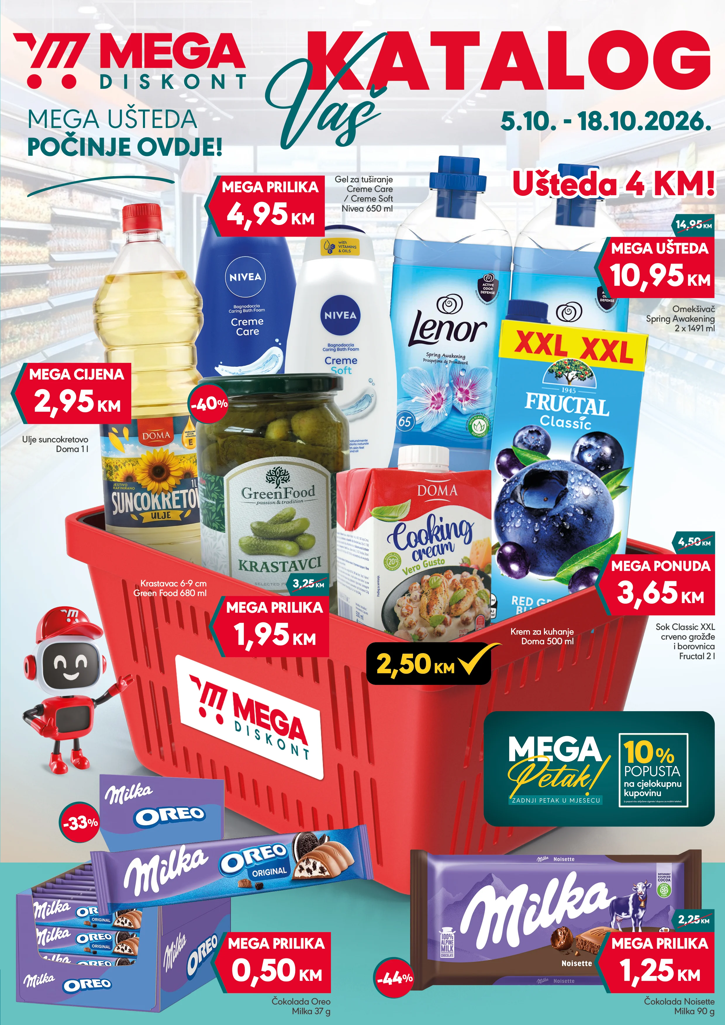 Mega Diskont katalog 5-18.10.2026. - str. 1