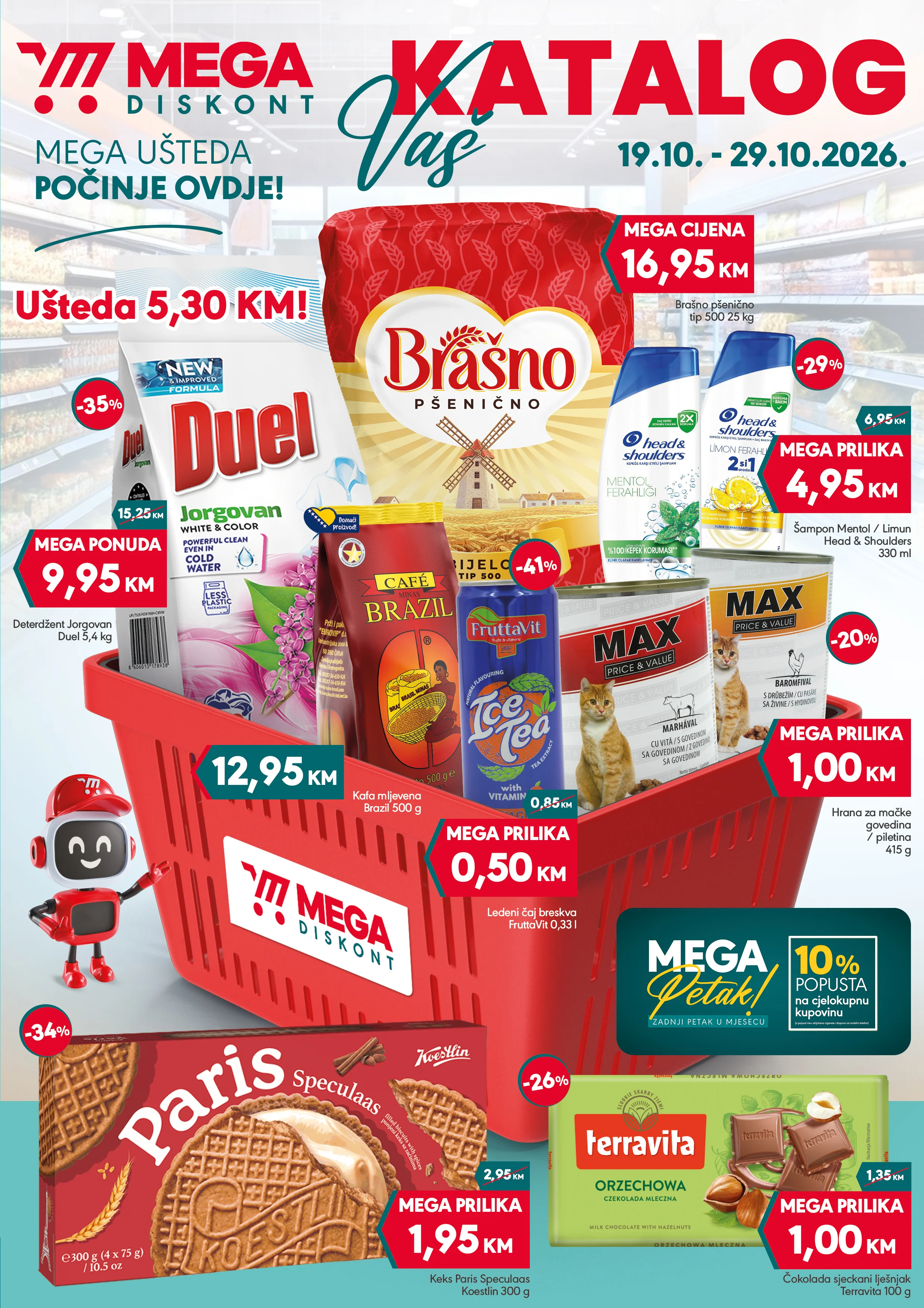 Mega Diskont katalog 19-29.10.2026. - str. 1