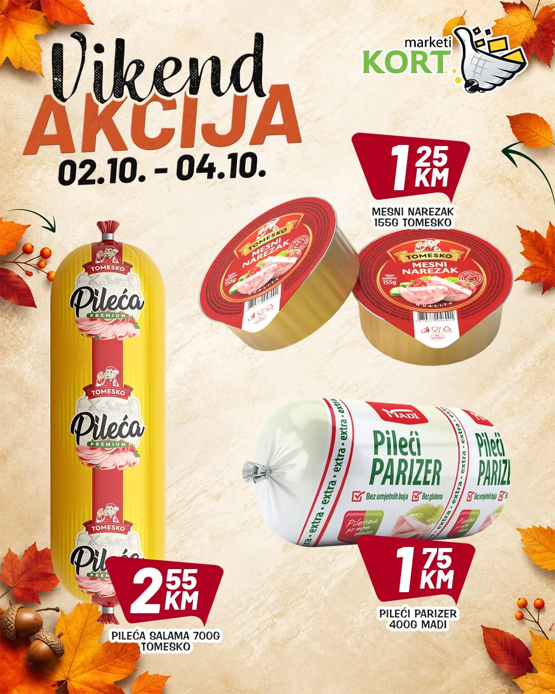 Kort vikend akcija 2-4.10.2026. - str. 3