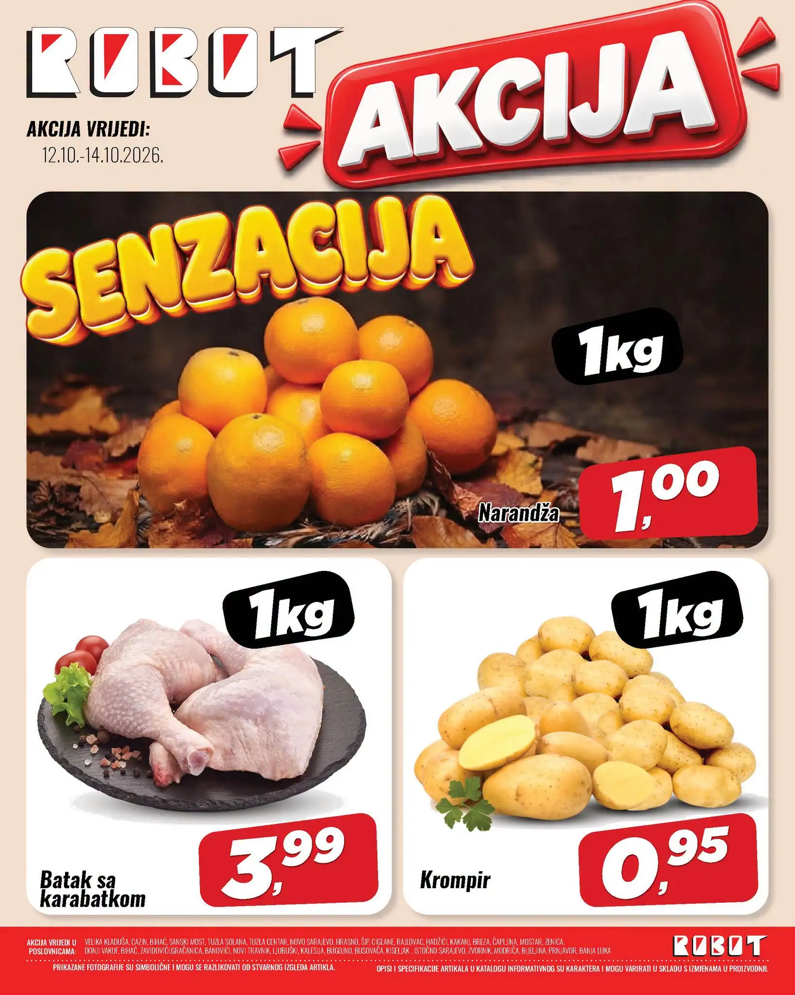 Robot akcija za početak sedmice 12-14.10.2026. - str. 1