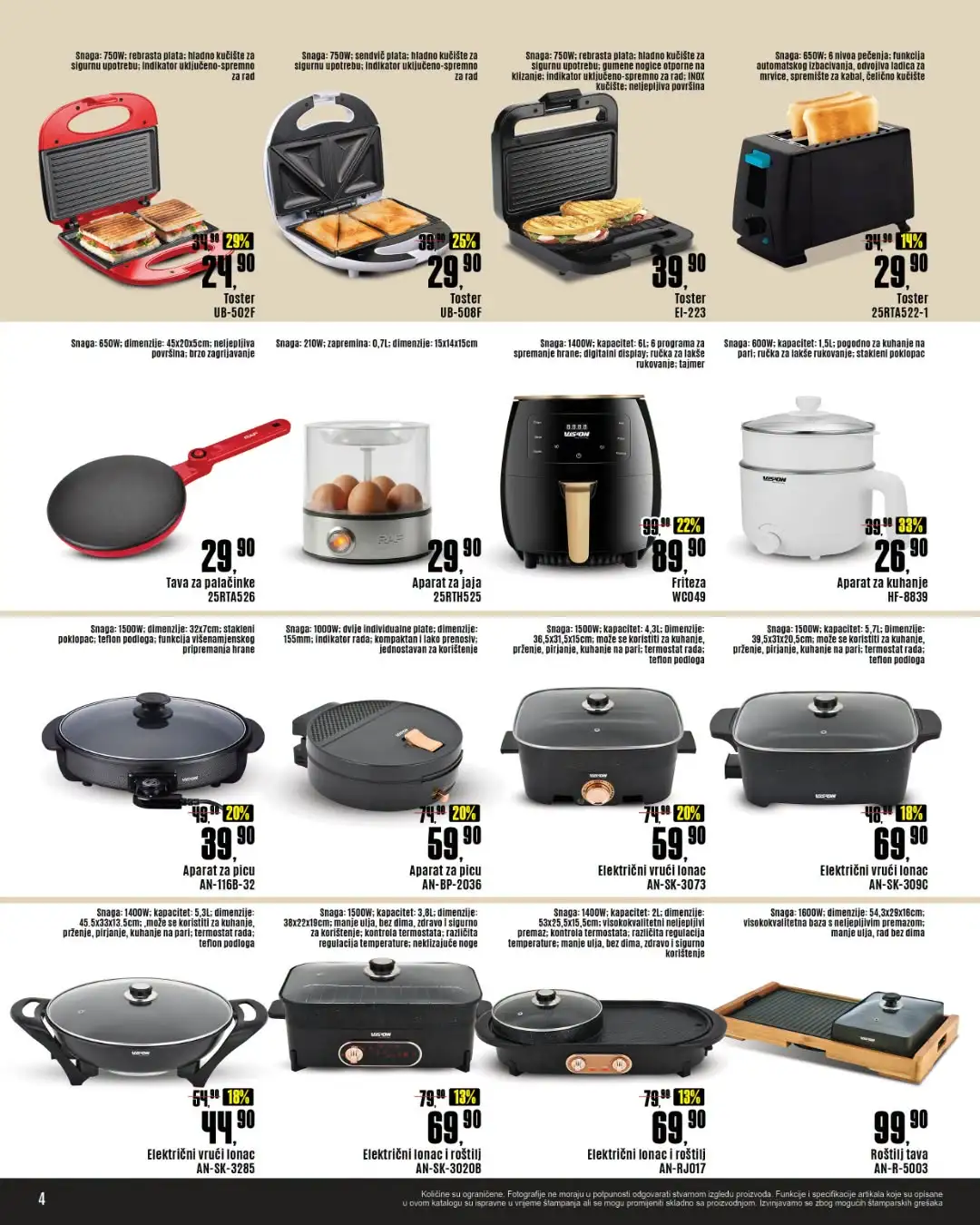 Robot katalog TEHNIKA, POSUĐE I IGRAČKE 12-31.10.2026. - str. 4