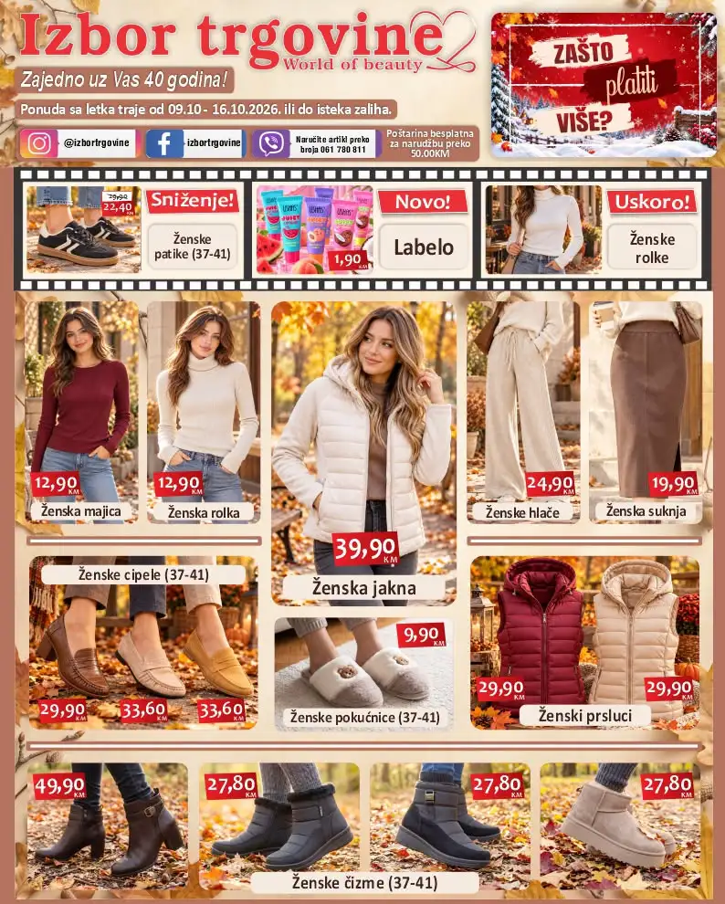 Izbor trgovine katalog 9-16.10.2026. - str. 1