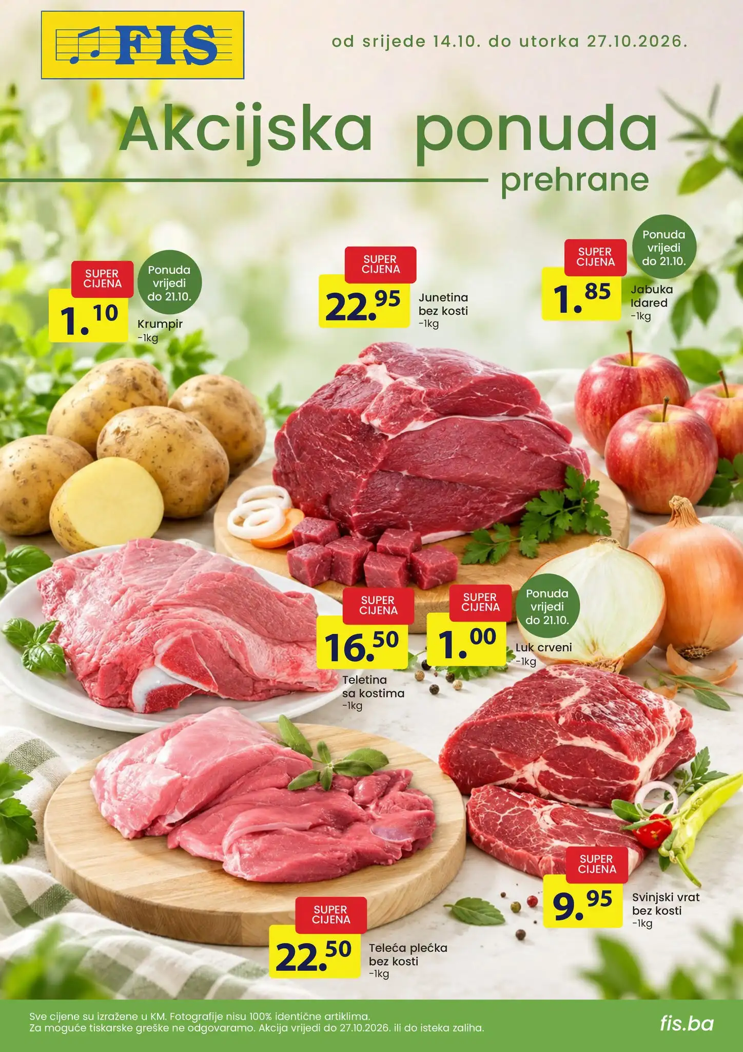 Fis katalog PREHRANA & HEMIJA 14-27.10.2026. - str. 1