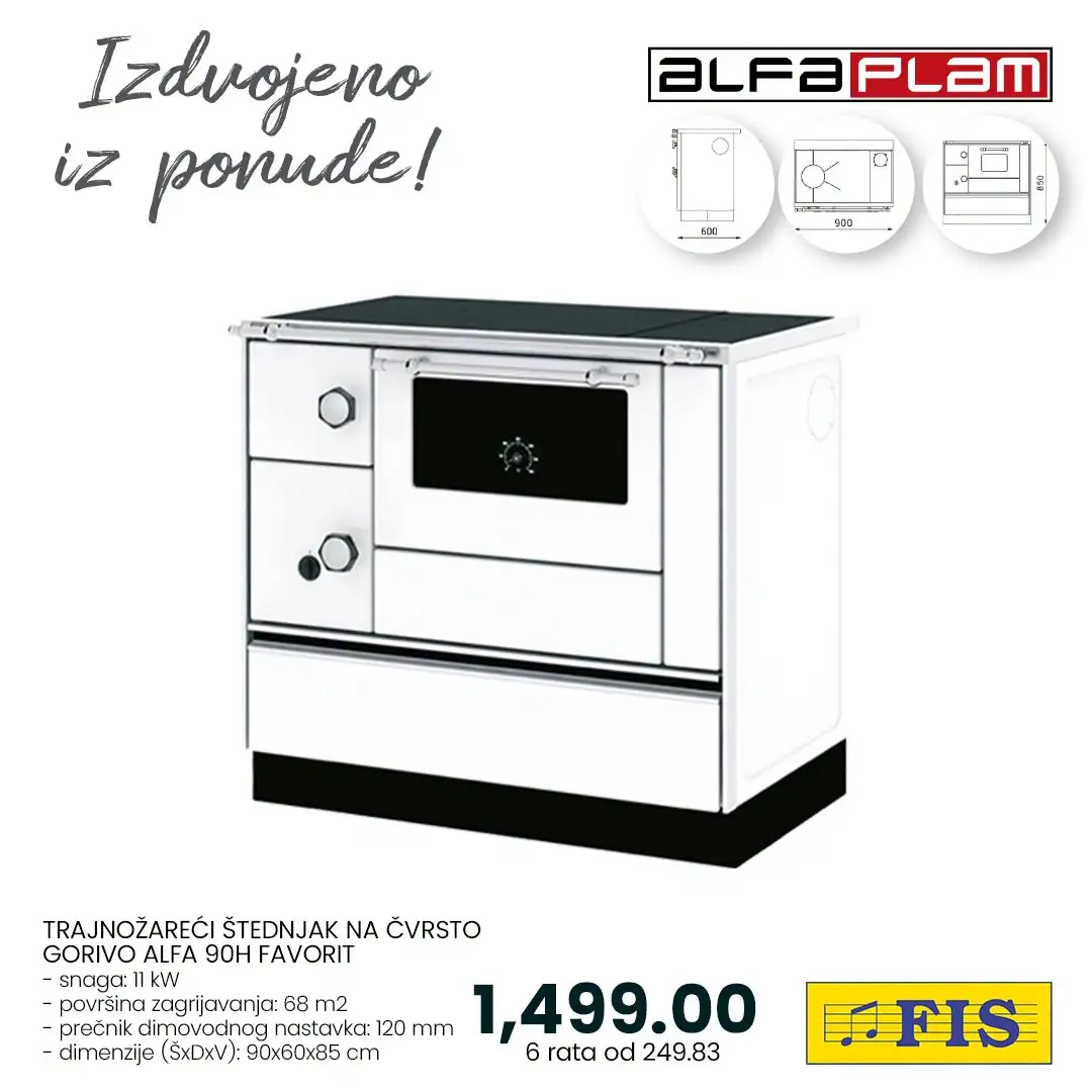 FIS katalog Alfa Plam – peći i štednjaci za topliji dom - str. 1