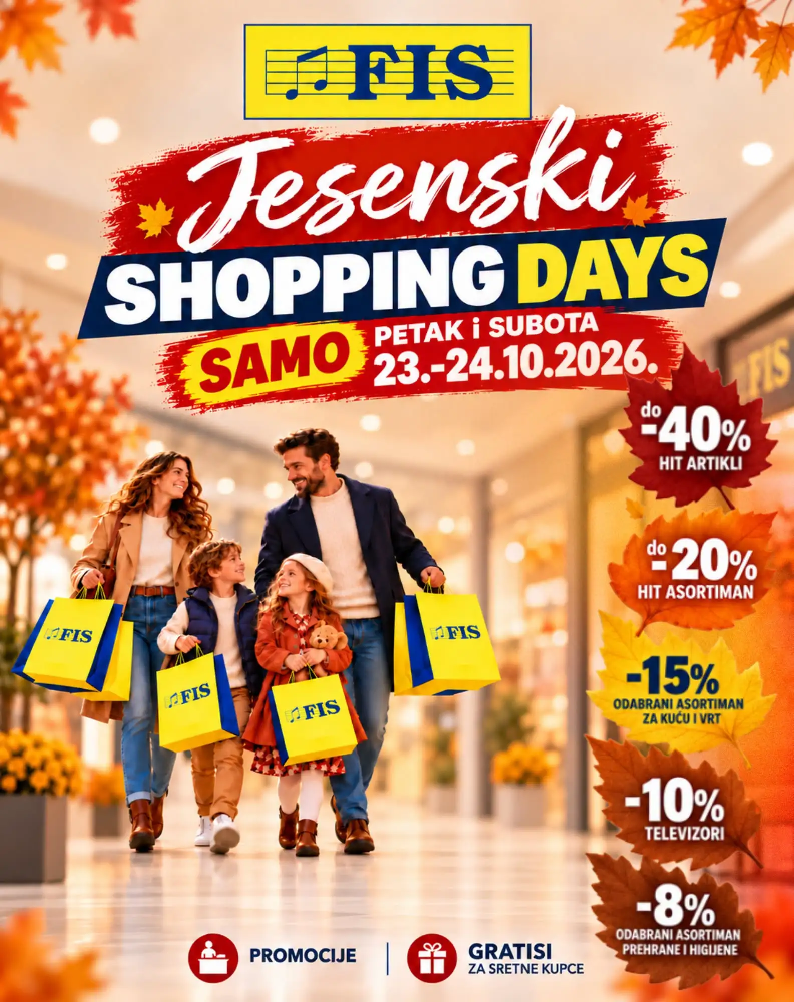 Fis SHOPPING DAYS 23-24.10.2026. - str. 1