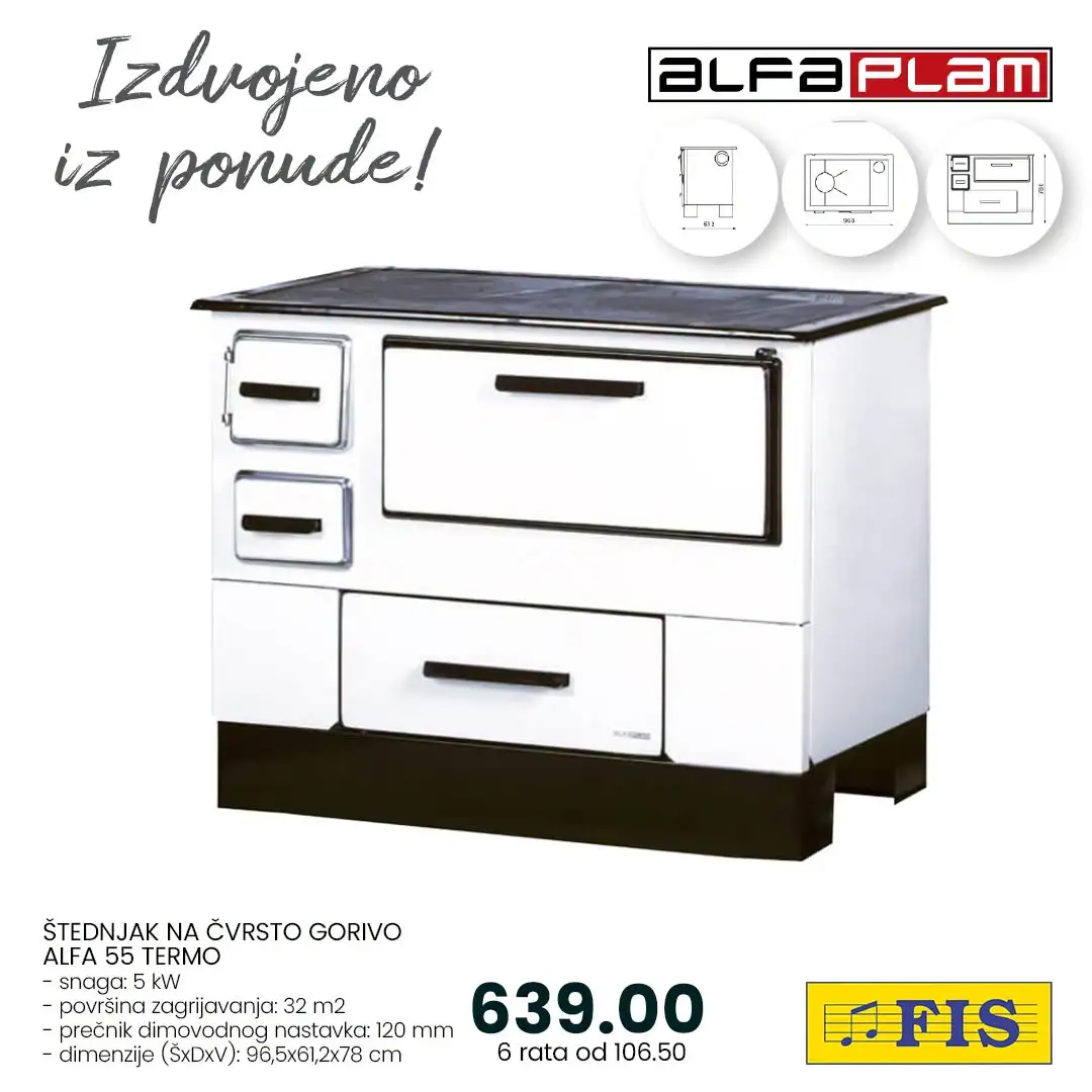 FIS katalog Alfa Plam – peći i štednjaci za topliji dom - str. 6