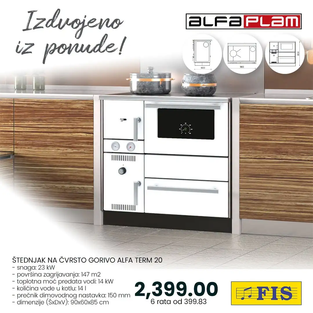 FIS katalog Alfa Plam – peći i štednjaci za topliji dom - str. 2