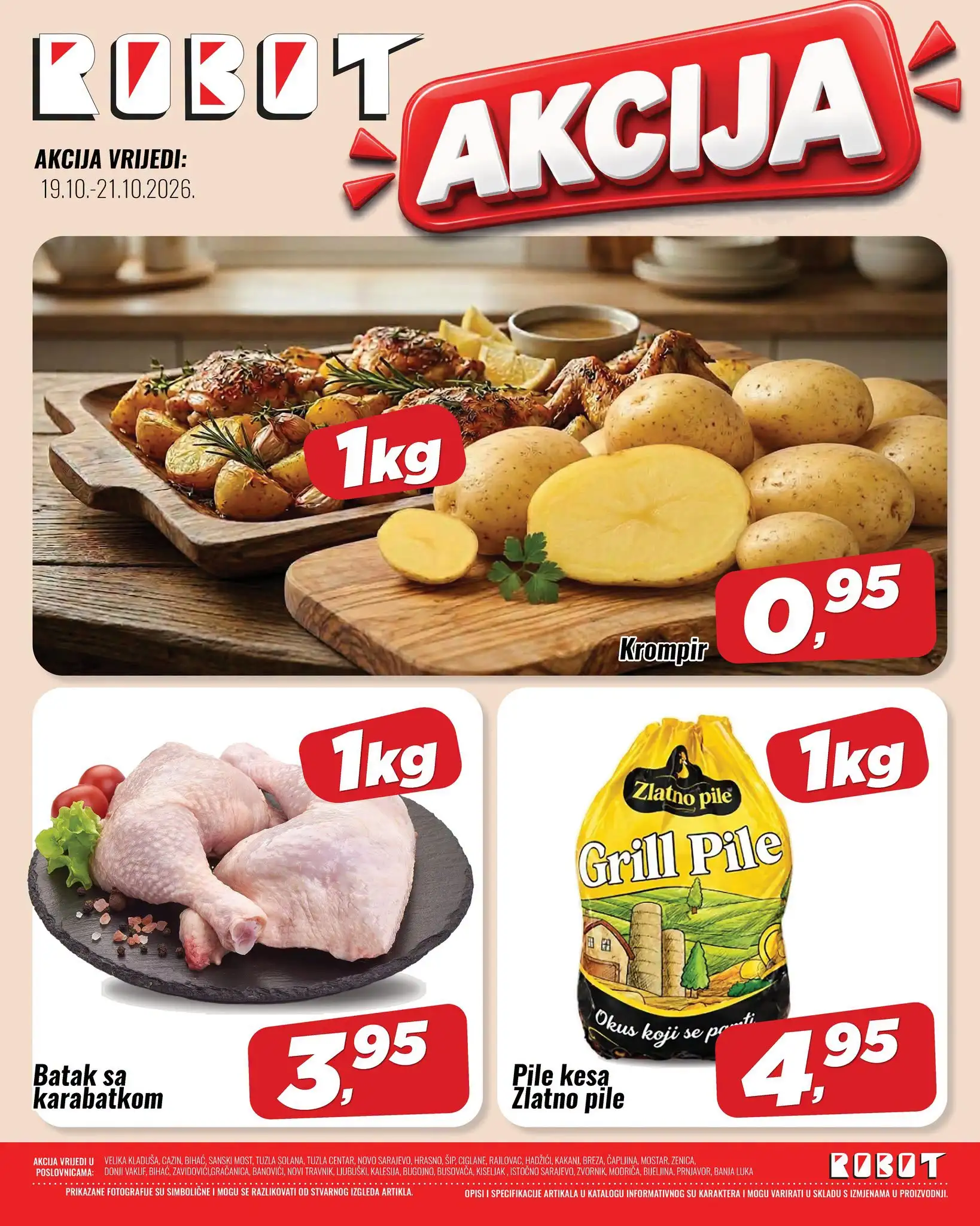 Robot akcija za početak sedmice 19-21.610.2026. - str. 1