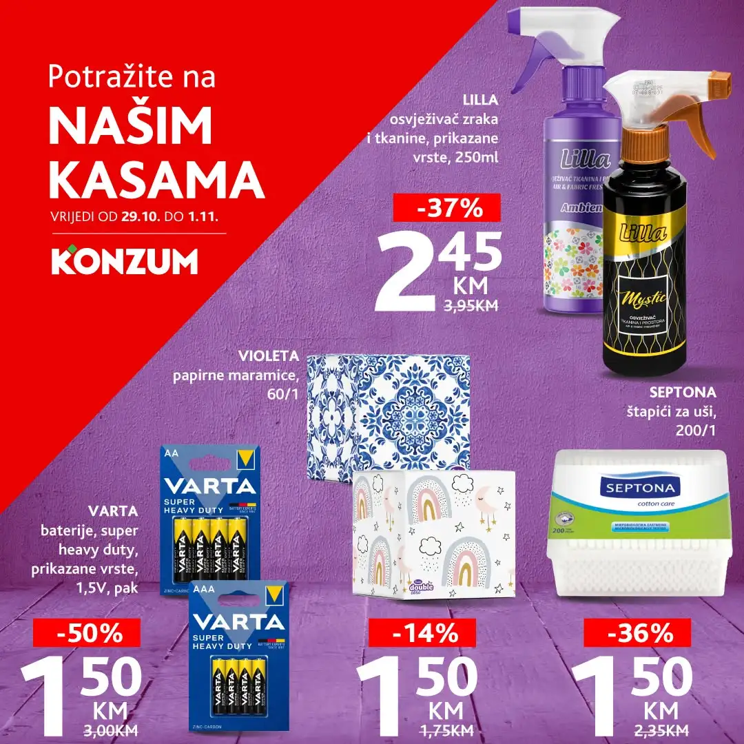 Konzum AKCIJA NA KASAMA - str. 1