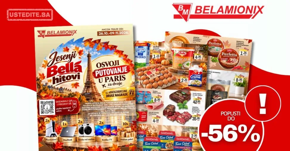 Belamionix katalog JESENJI HITOVI 26.10-9.11.2026.