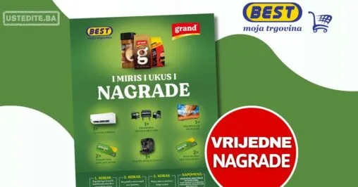 Best NAGRADNA IGRA uz Grand i InstaGrand - osvojite vrijedne nagrade do 31.10.2026.