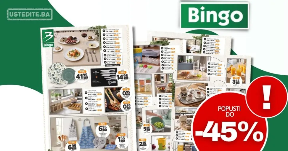 Bingo katalog POSUĐE - akcija do 24.10.2026.
