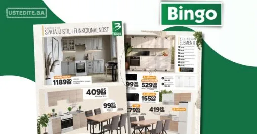 Bingo katalog KUHINJA & TRPEZARIJA - akcija do 24.10.2026.